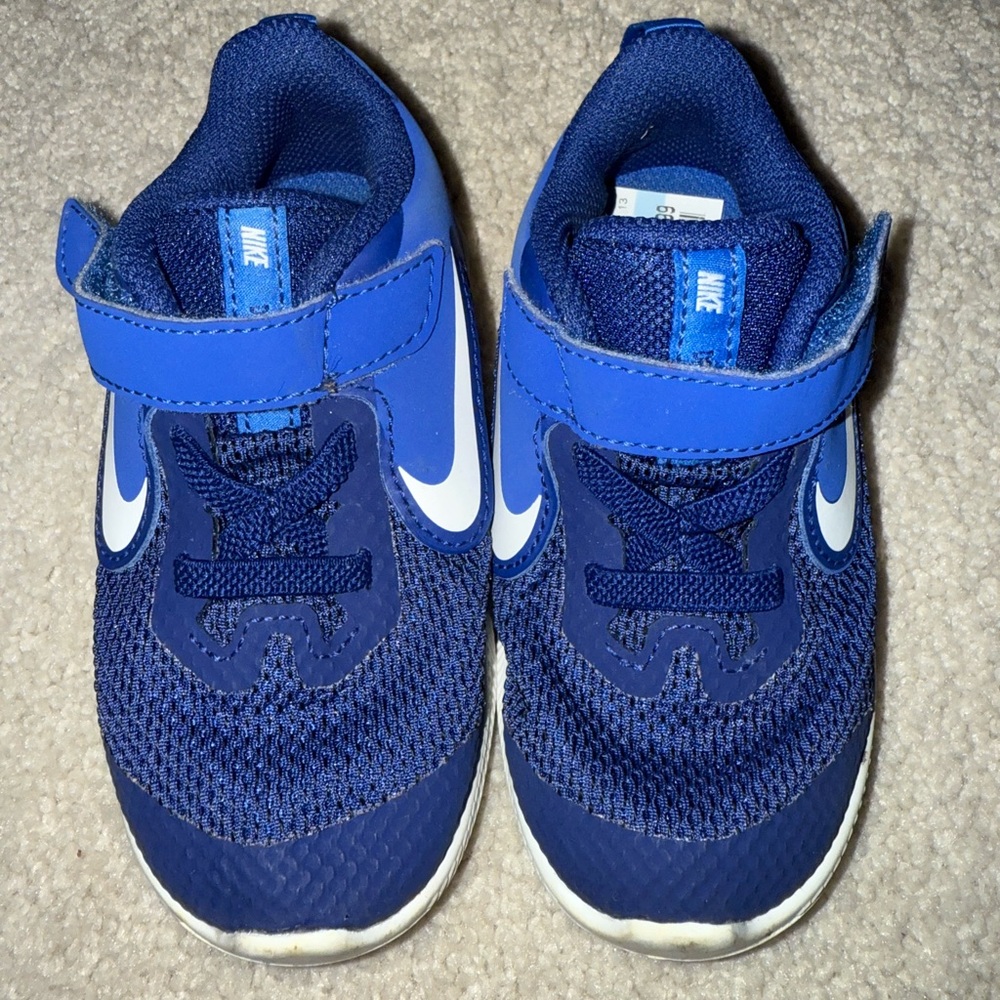 Blue Nike Shoes
